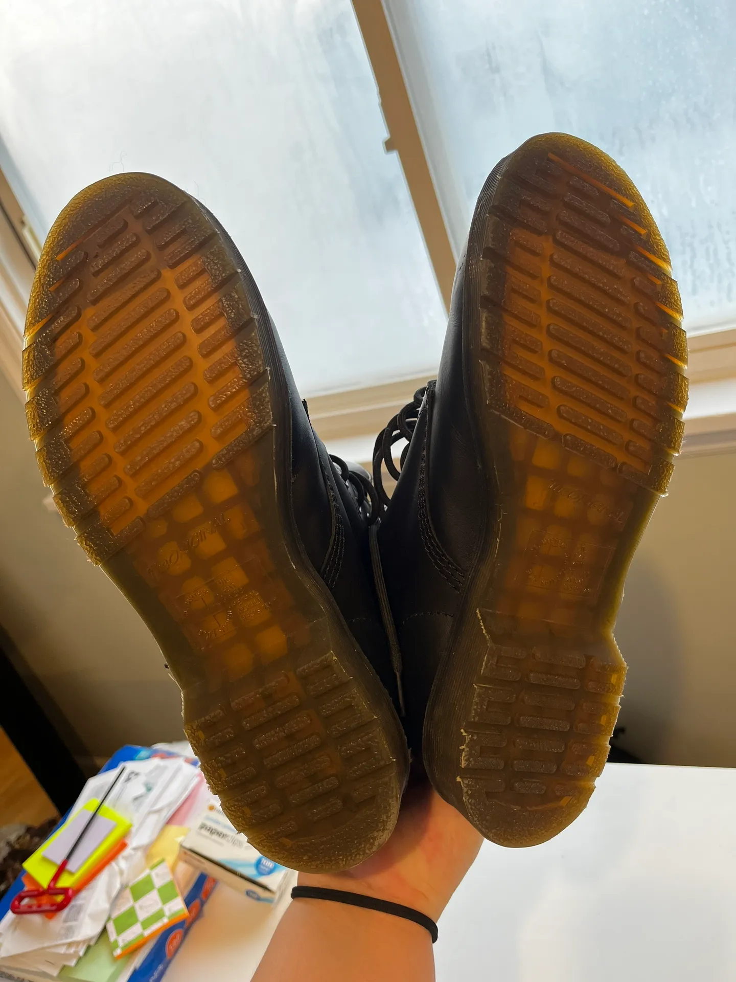 Dr. Martens Black Doc Marten Boots - Image 7