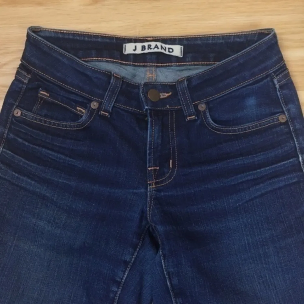 J Brand Dark Blue INK‎ Scarlett Cigarette Jeans - Image 8