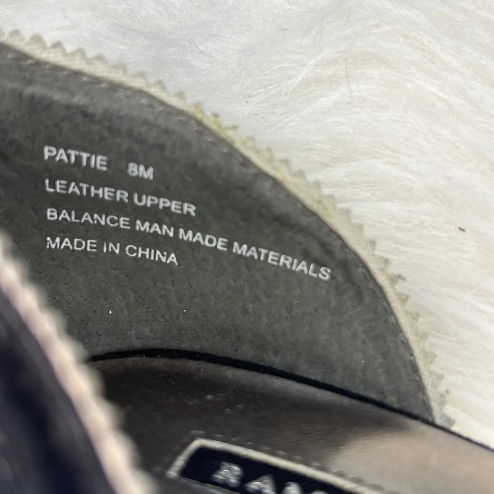 Rampage Black suede and embellished heels 8M. - Image 8