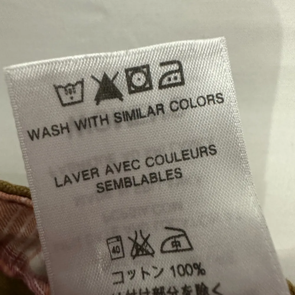 Patagonia Prairie Dawn Organic Cotton Khaki Canvas Mini Skirt Size 4 Brown - Image 5