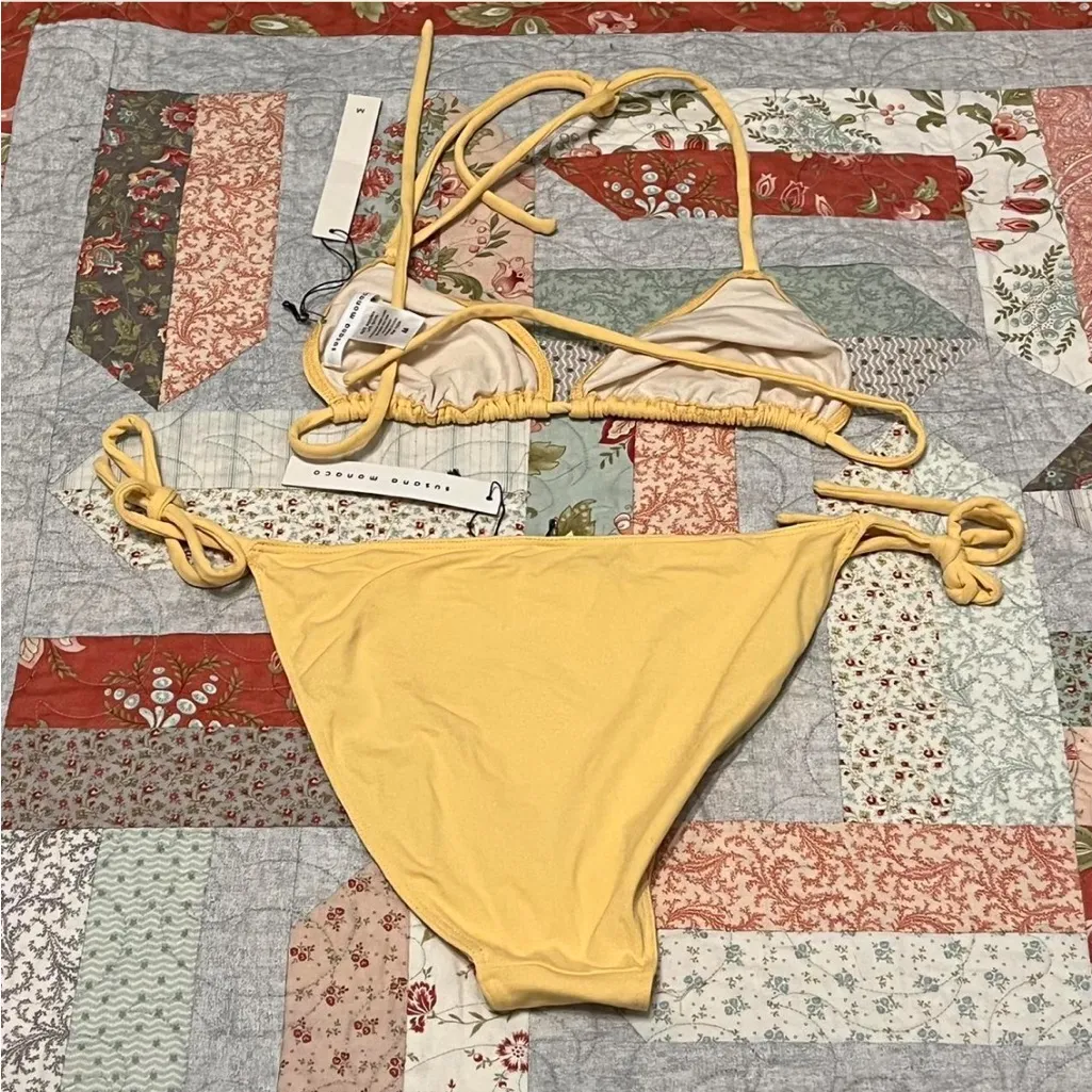 NWT Susana Monaco The String Bikini - size M - Image 3