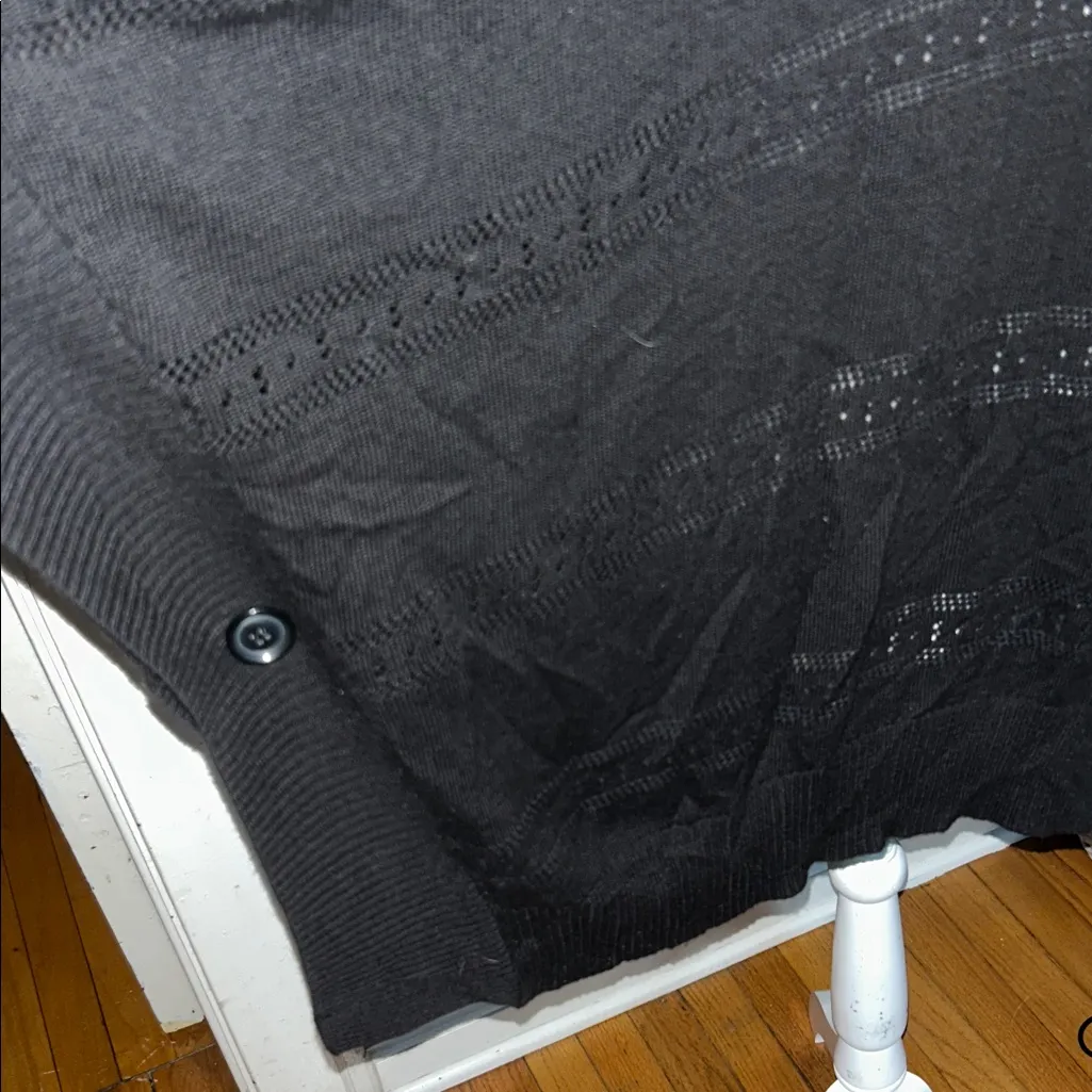 AB Studio Black Cowl Neck Sweater - Image 2