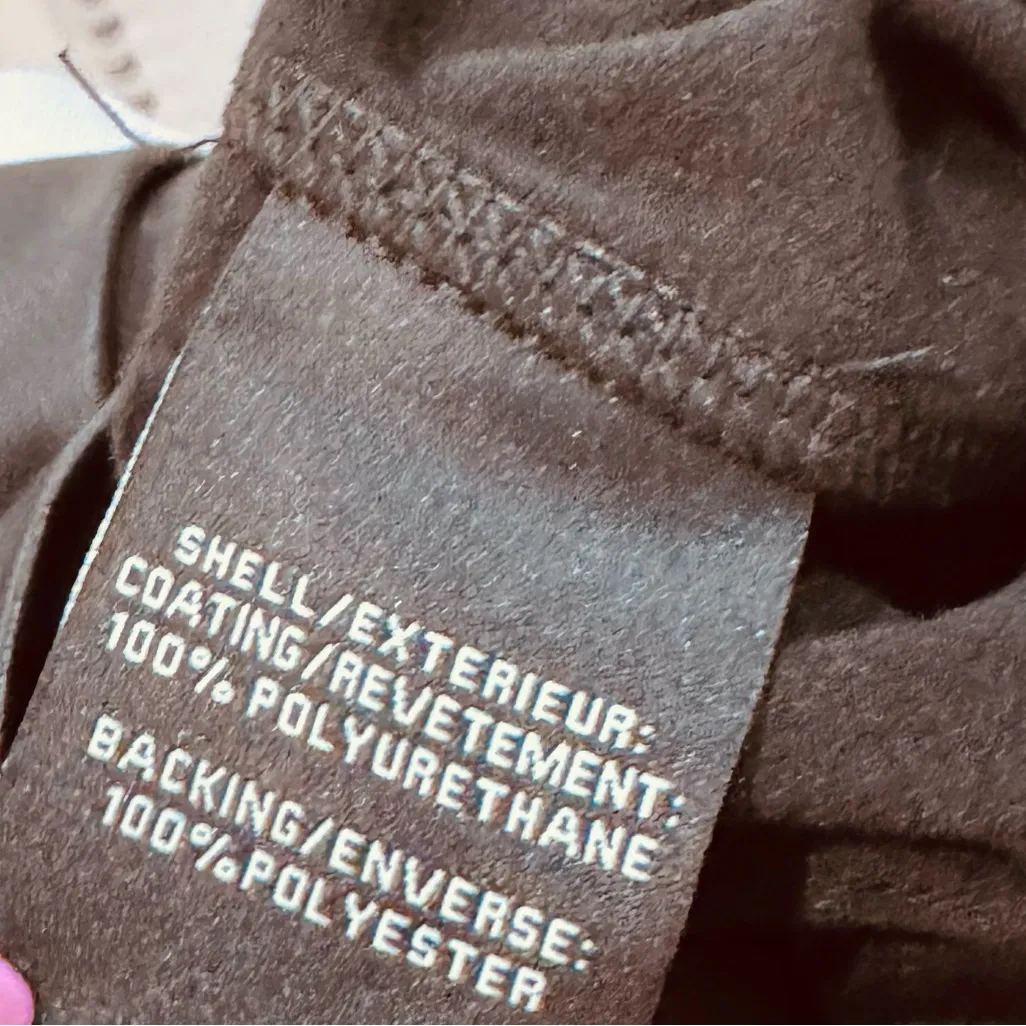 7 For All Mankind Faux Leather Moto Leggings - Image 7