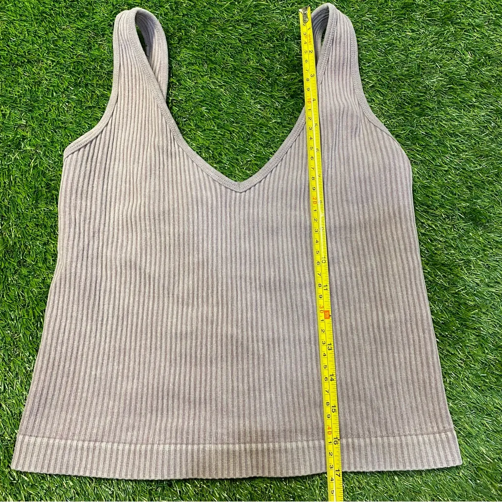 Ribbed Purple Tank - Image 2