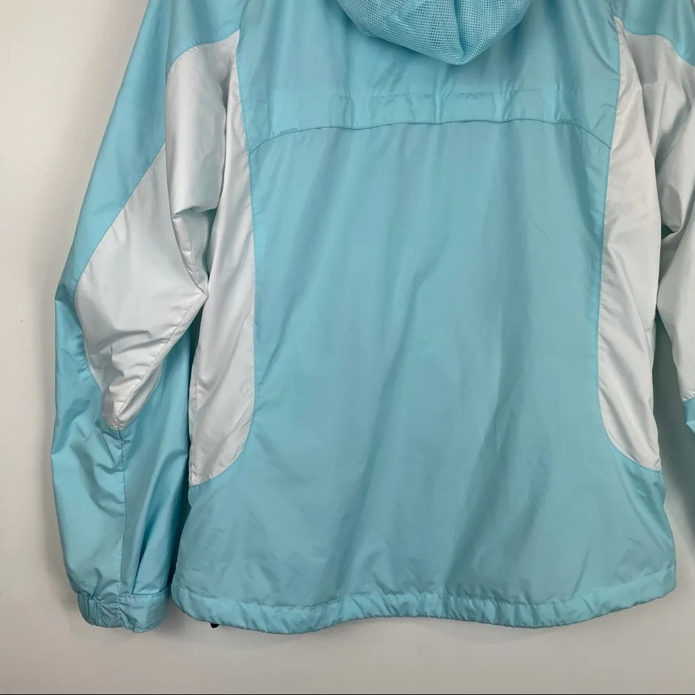 Columbia Blue Omni Shield Zip Wind Rain Jacket - Image 10