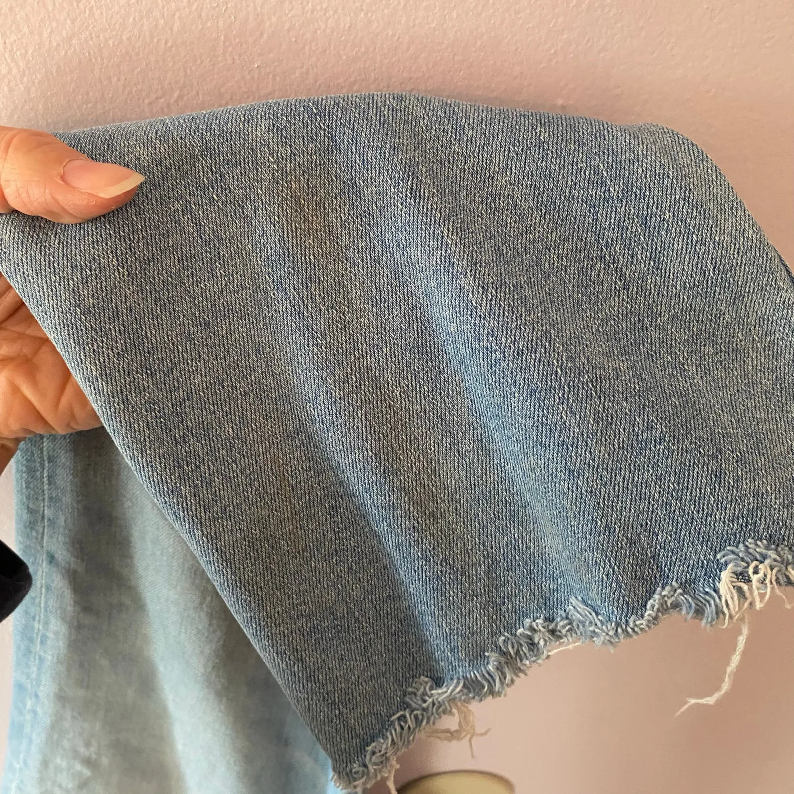 Mother Denim The Hustler Ankle Fray Jeans in High-Life Cropped Women's size 26 - Image 16