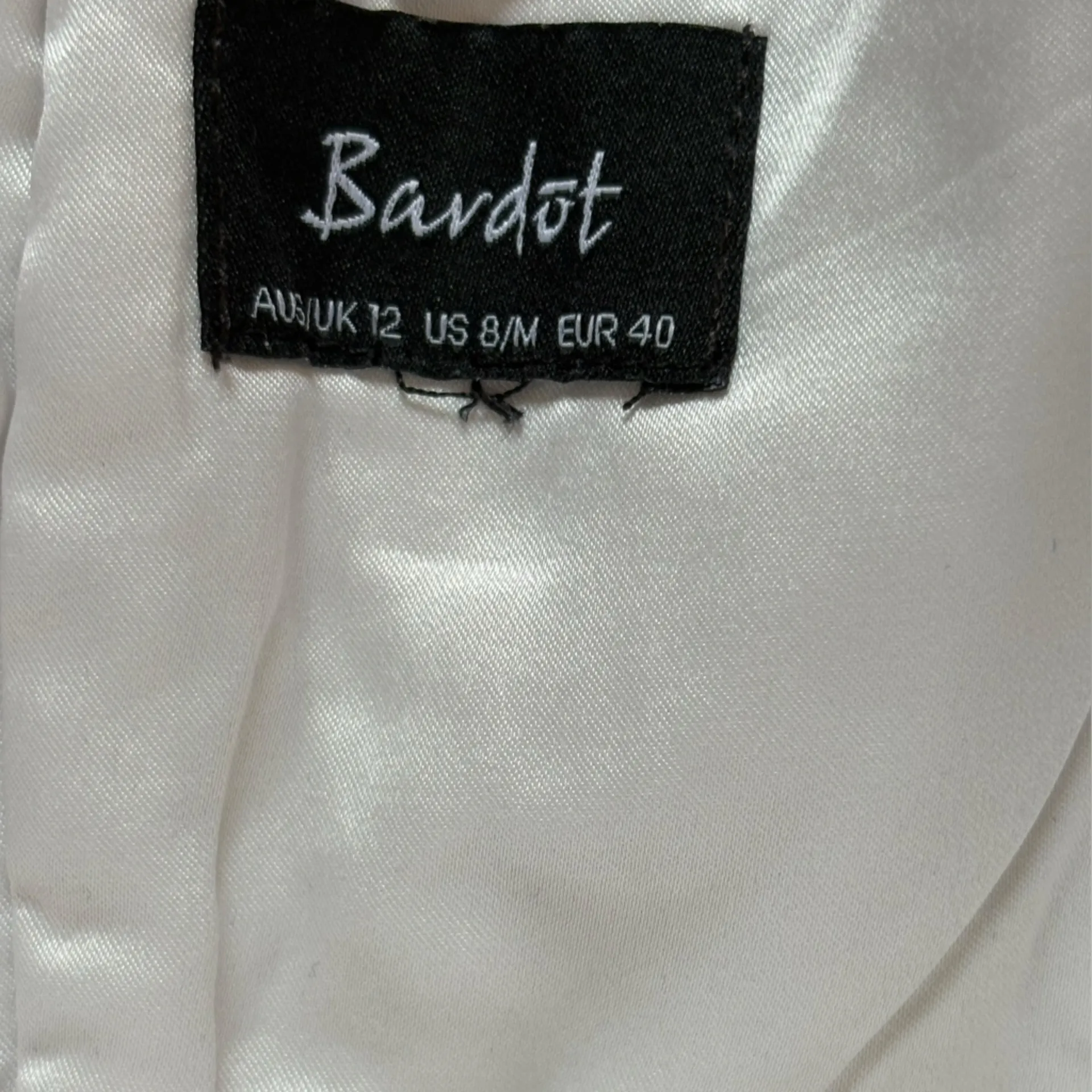 Revolve Bardot Lilya Dress White Ivory Lace Mini Dress Womens Size 8 Medium - Image 10