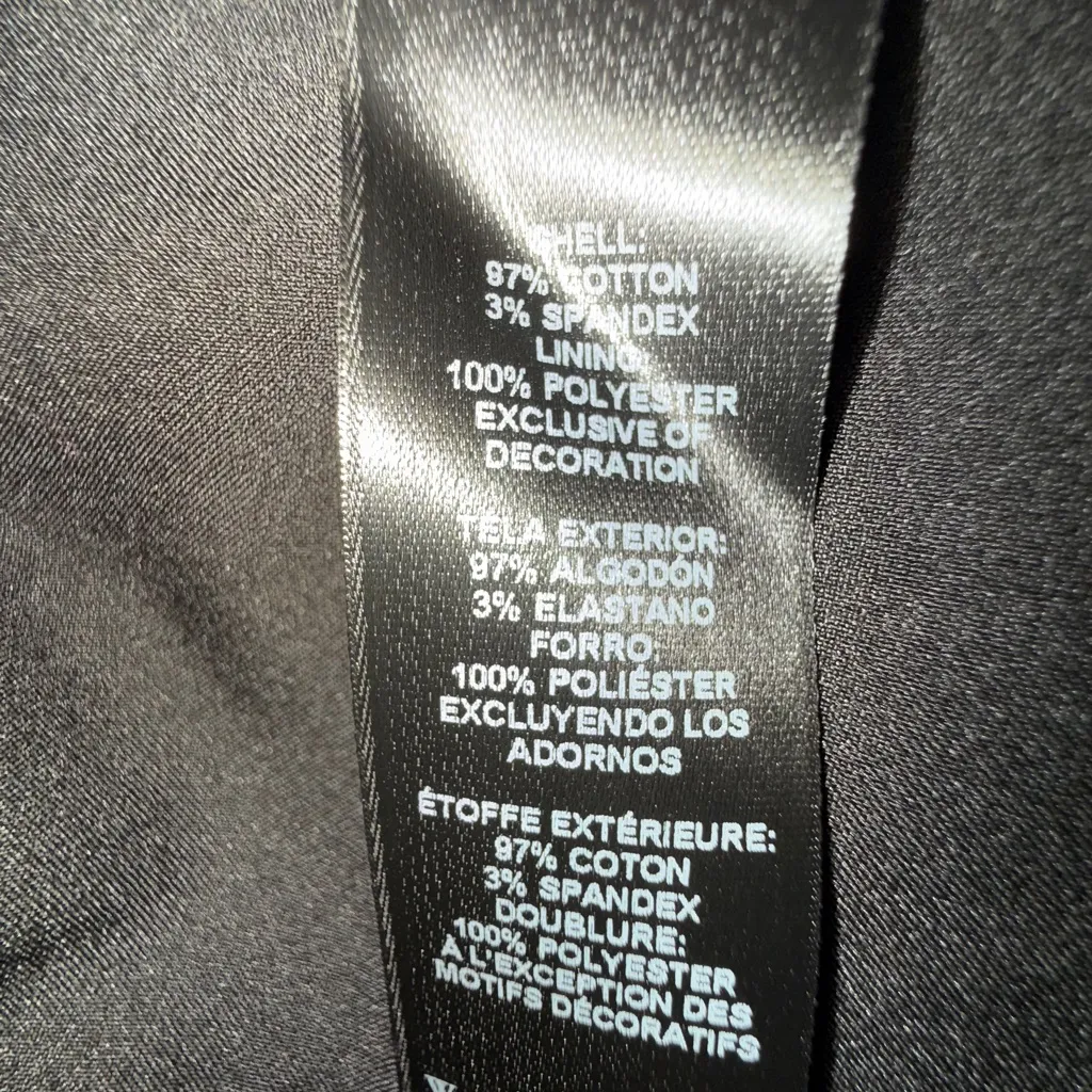 White House Black Market Animal Print Pea Coat - Image 4