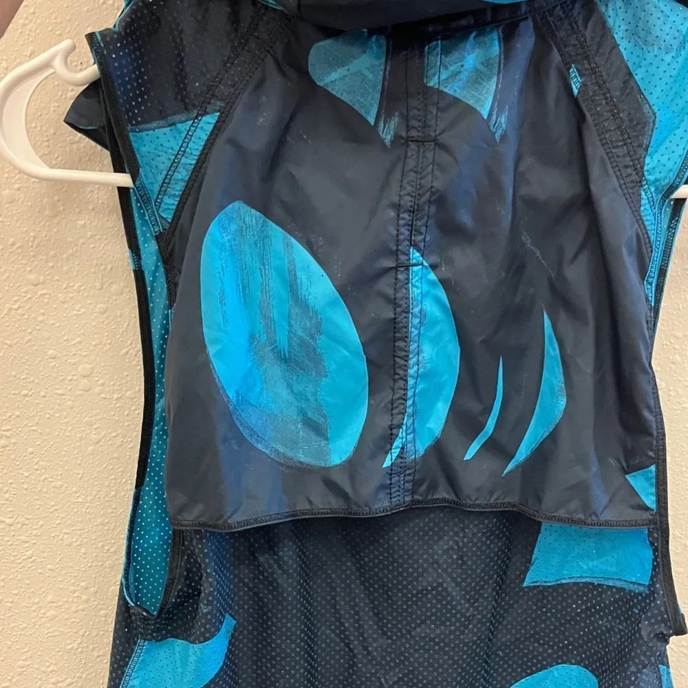 ❌Lululemon “Pack it” vest Women's Blue Patterned size 2 - Image 6
