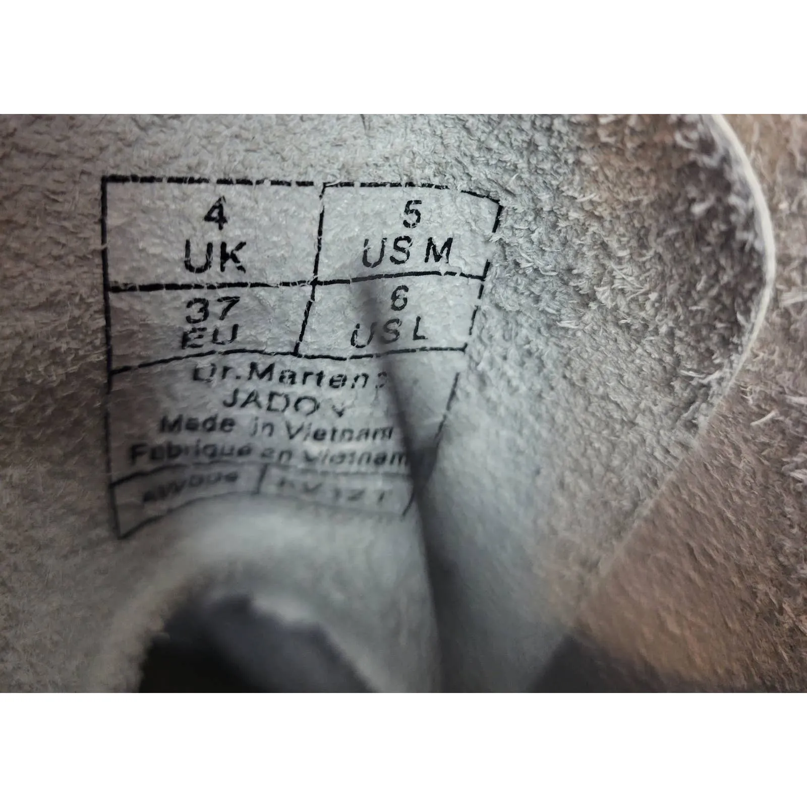 Doc Martens Womens Shoes Size 6 White Round Toe High Platform Side Zip‎ Boots - Image 9