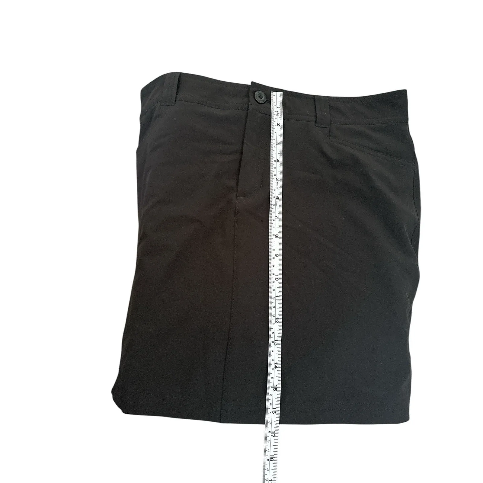 Eddie Bauer Golf Skort Women's 10 Black Hiking Outdoors Pockets Gorpcore Active - Image 4