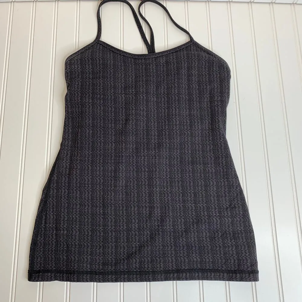 Lululemon Sz ? 6 Power Y Tank Luon Light - Image 3