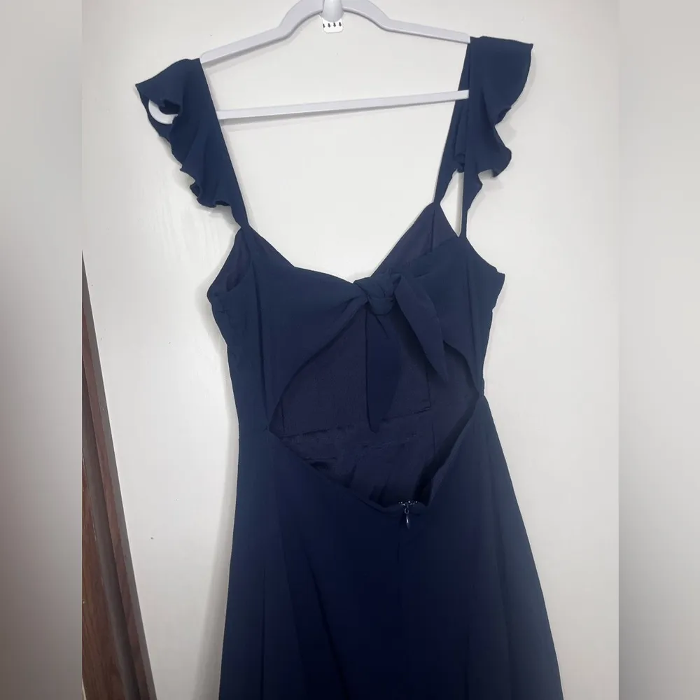 Showpo Navy Maxi Dress Size 4 - Image 7