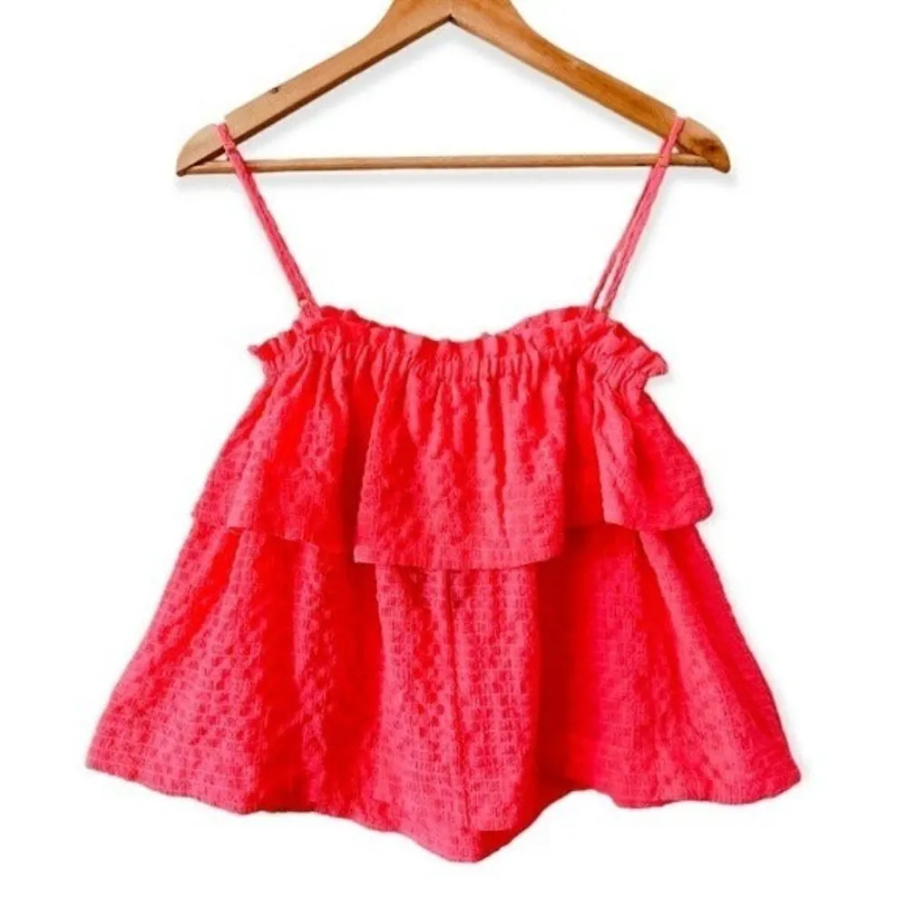 LILLY PULITZER Dahlia Top Peachy Pink Spaghetti Straps Size XS NEW - Image 5