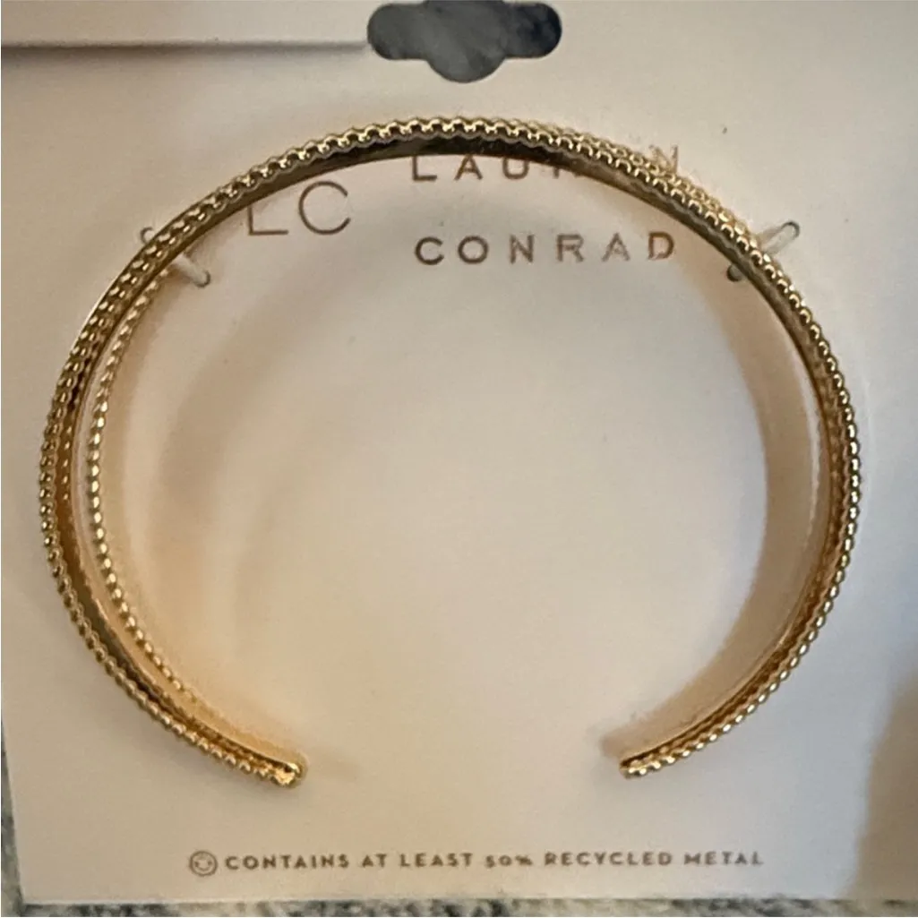 Lauren Conrad Gold Cuff Bracelet - Image 2