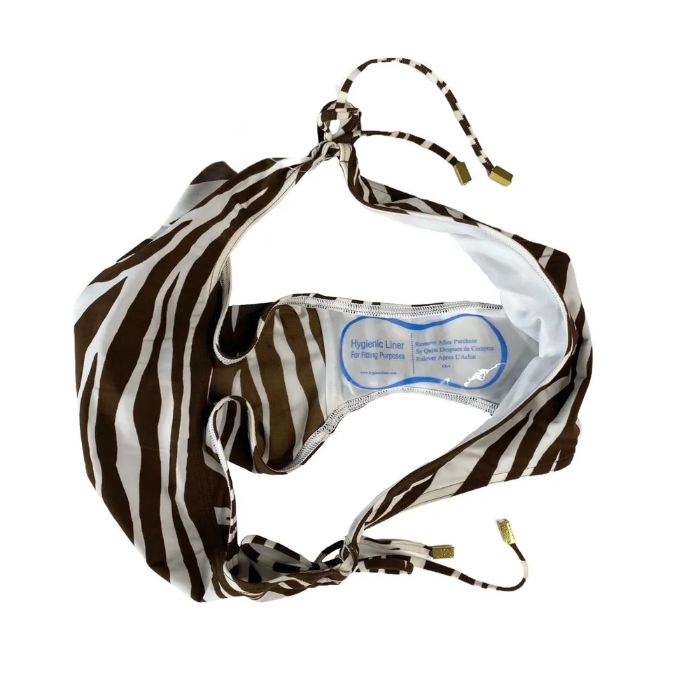 new Michael Kors ☀︎︎ Animal Print Side Tie Bikini Bottom ☀︎︎ Gold MK Hardware ☀︎ - Image 9