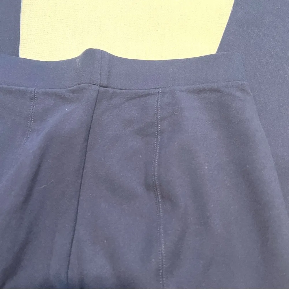 Max Studio Weekend Navy Blue Cropped Leggings Pants Size XS - Image 10