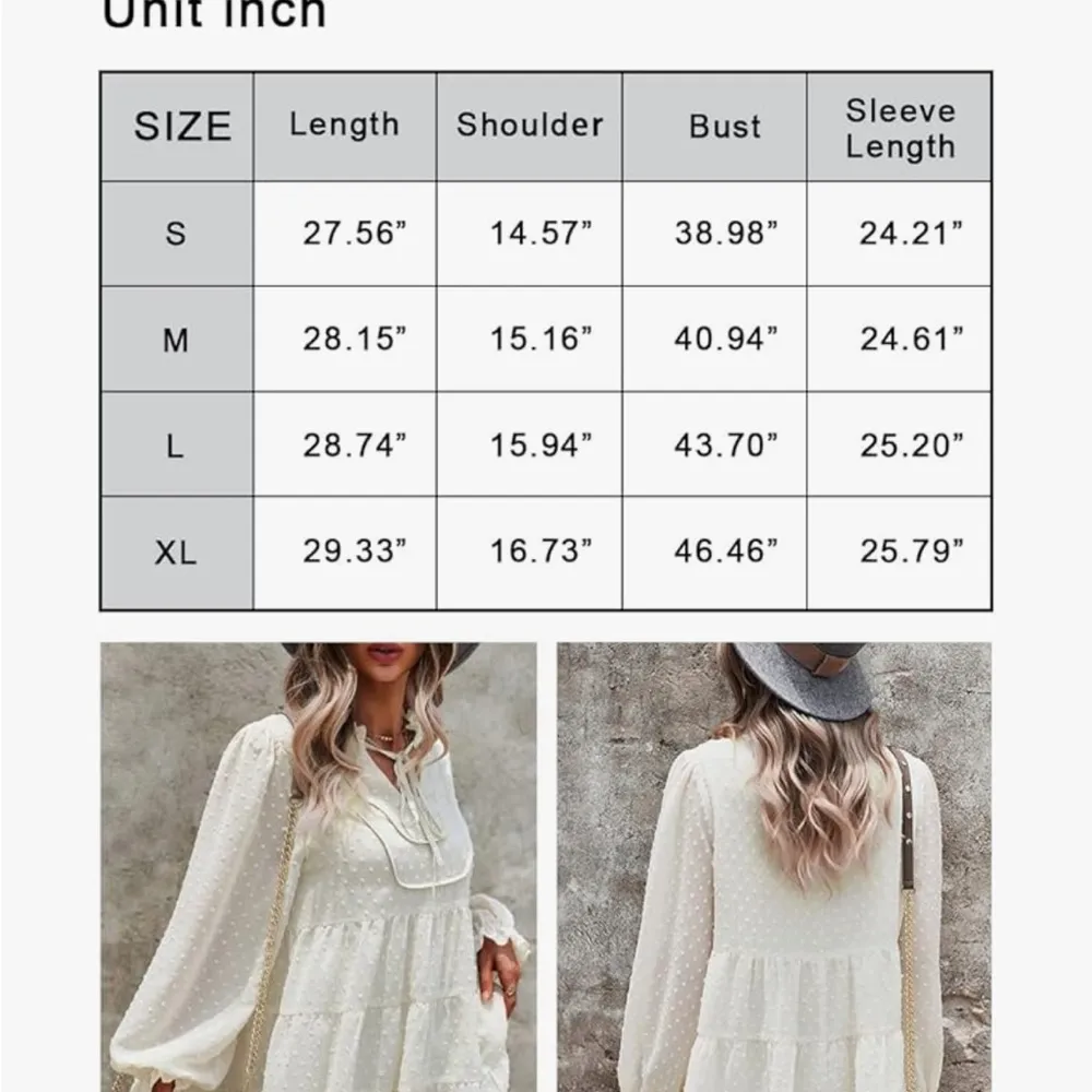 PRETTYGARDEN Women's V-neck Black Chiffon Long Sleeve Boho Blouse Large | EUC - Image 10