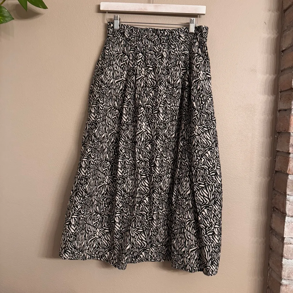 EMMA & GAIA Midi Skirt‎ Black Size 42 - Image 5