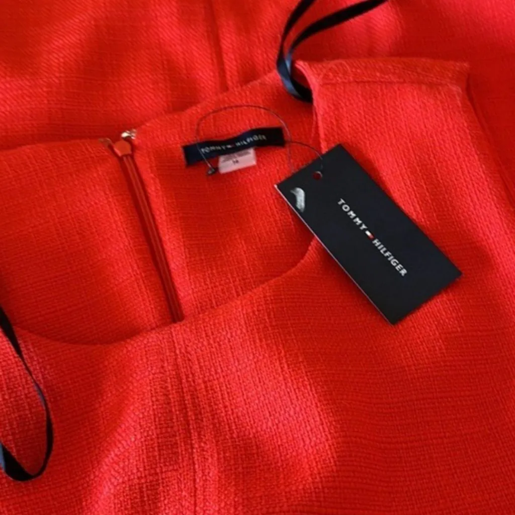 NWT Tommy Hilfiger Hopsack Weave Shift Dress - Image 7