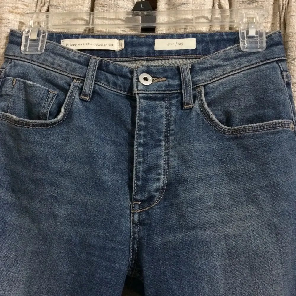 Pilcro and the Letterpress High-Rise Sequined Flared Jeans - Image 2