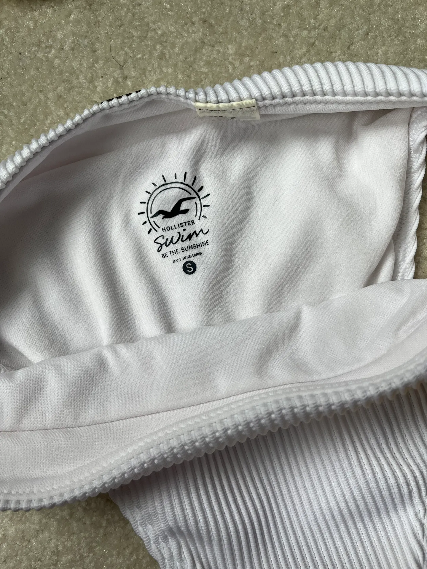 High Waisted Cheeky Bikini Bottoms - Image 2