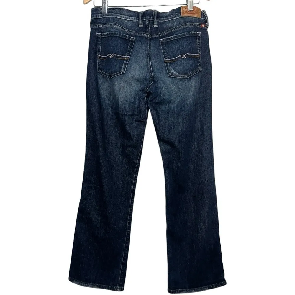 Lucky Brand Denim Size 8 29 Ol Rooftop Dark Blue Stark Sweet N Low Stretch Jeans - Image 4