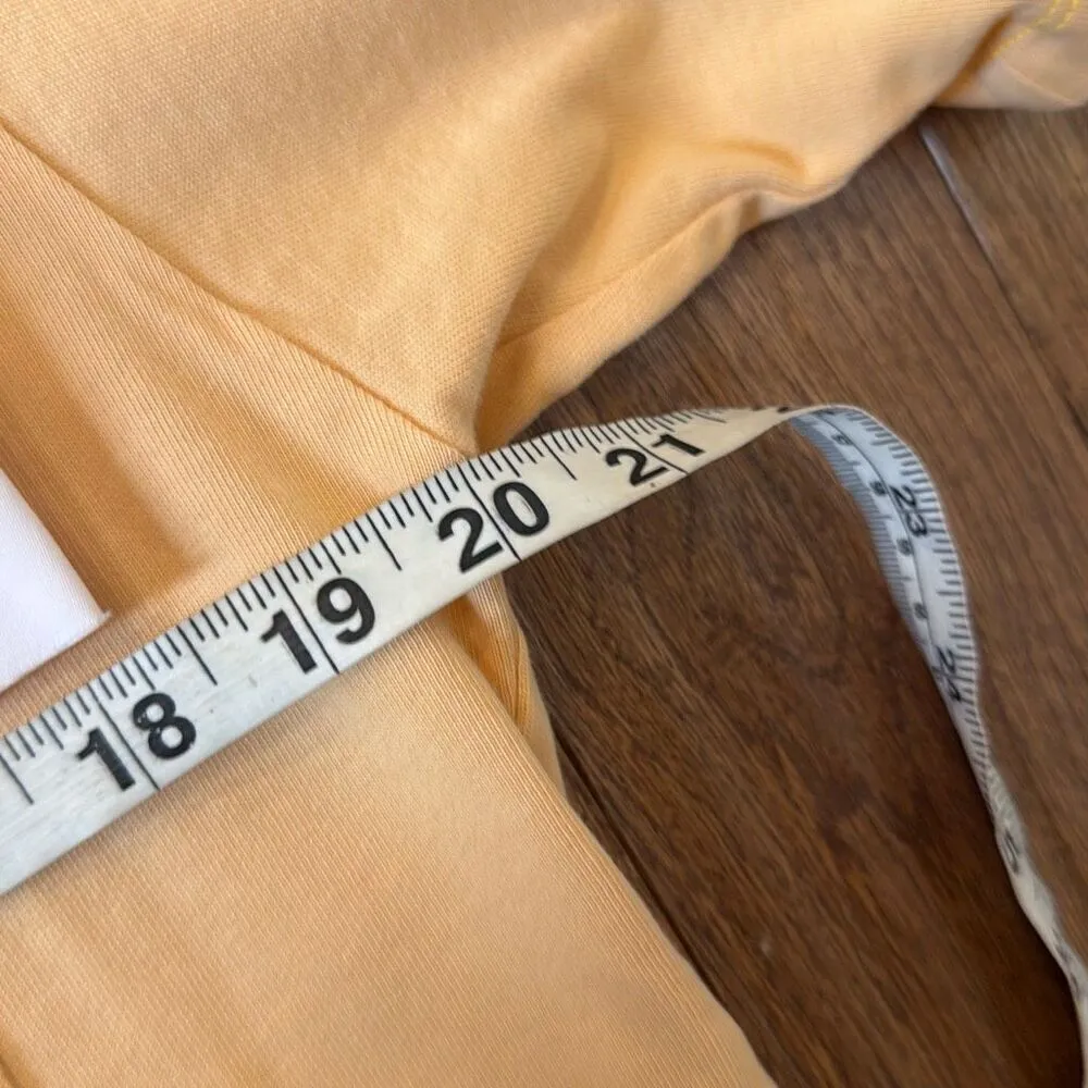 Nike orange cropped pocket front t shirt size M - Image 8