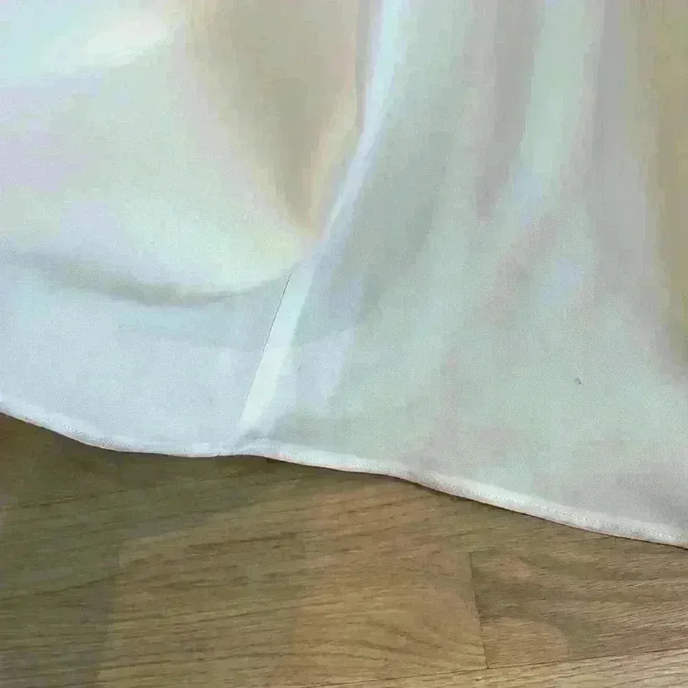 BCBGMaxazria Alyse White Gown - Image 12