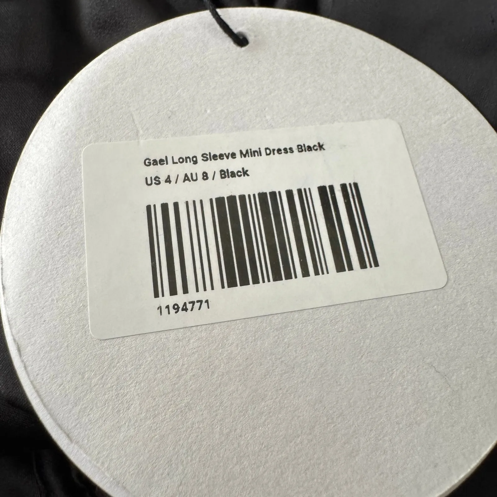 Princess Polly Gael Long Sleeve Mini Dress Black Corset Fit Flare NWT - Image 7