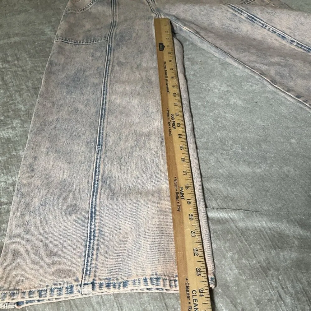 Joie Casen Size 27 Denim Wide Leg Crop Tie Waist Pink Pants Jeans preppy NWOT - Image 9