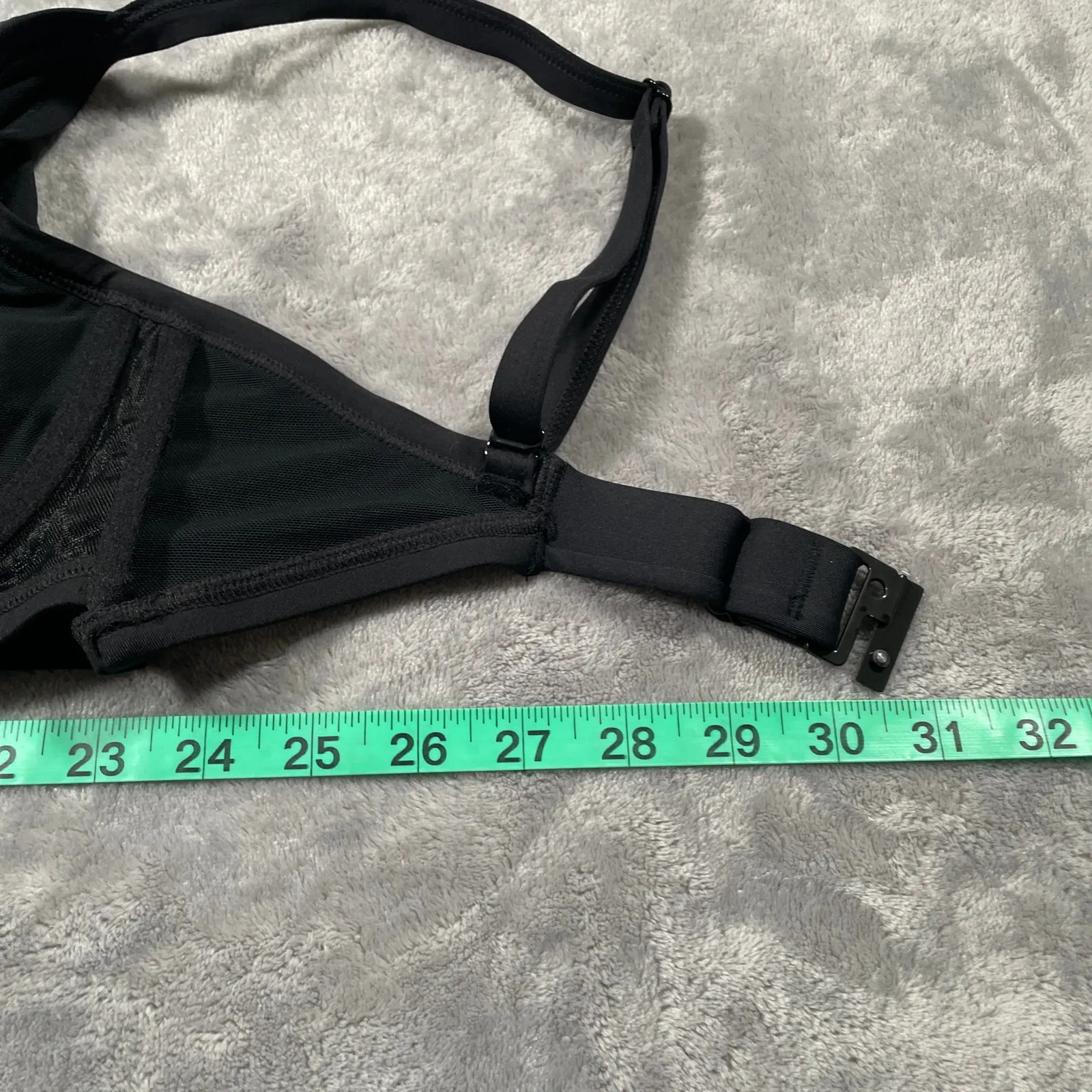 Sea Level Bikini Top Women 12 DD Essentials Twist Front Underwire Adjustable New Black - Image 8