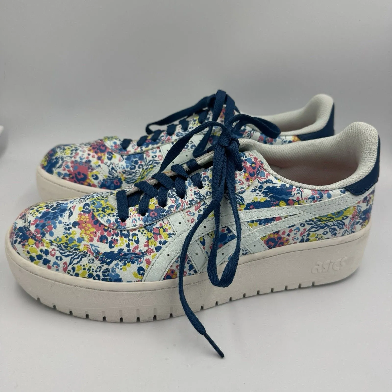 Asics Japan S PF Shoes Women's 11.5 White Soothing Sea Platform Athletic Sneaker - Image 5