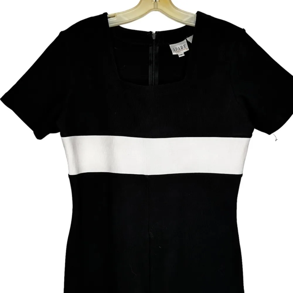 Vintage‎ Apart Impressions Black Jumpsuit Size 6 - Image 2