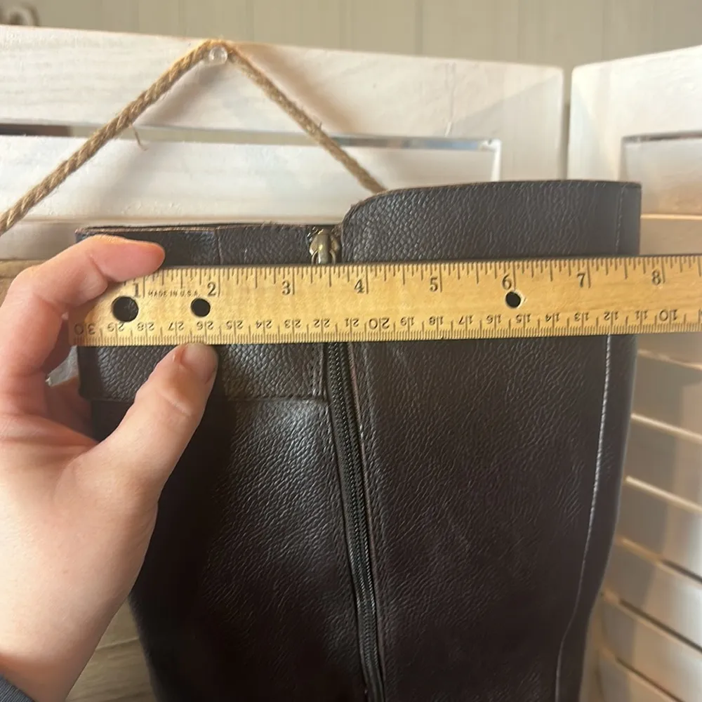 Isola Heeled Boots Dark Brown - Image 7