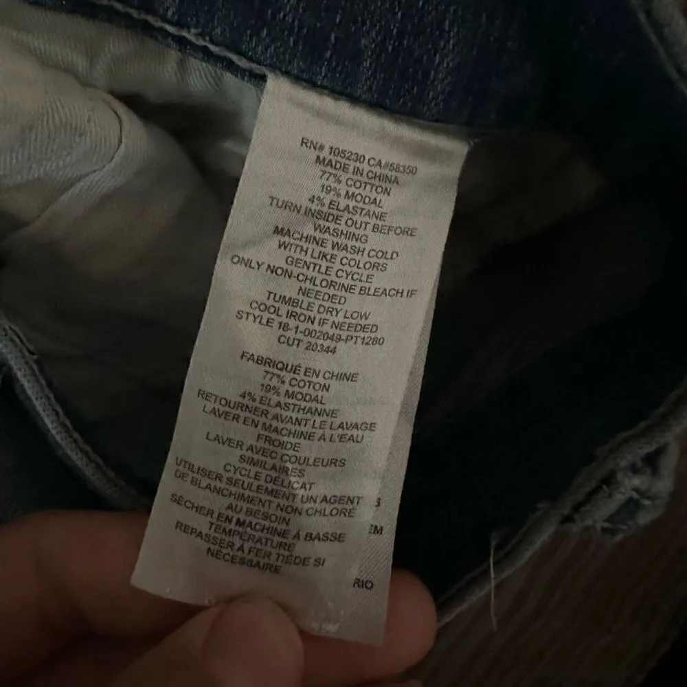 Current Elliott distressed ankle jean 28 - Image 3