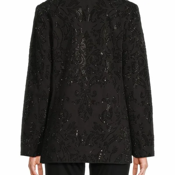 L’AGENCE Jericho double-breasted tuxedo-style blazer - Image 2