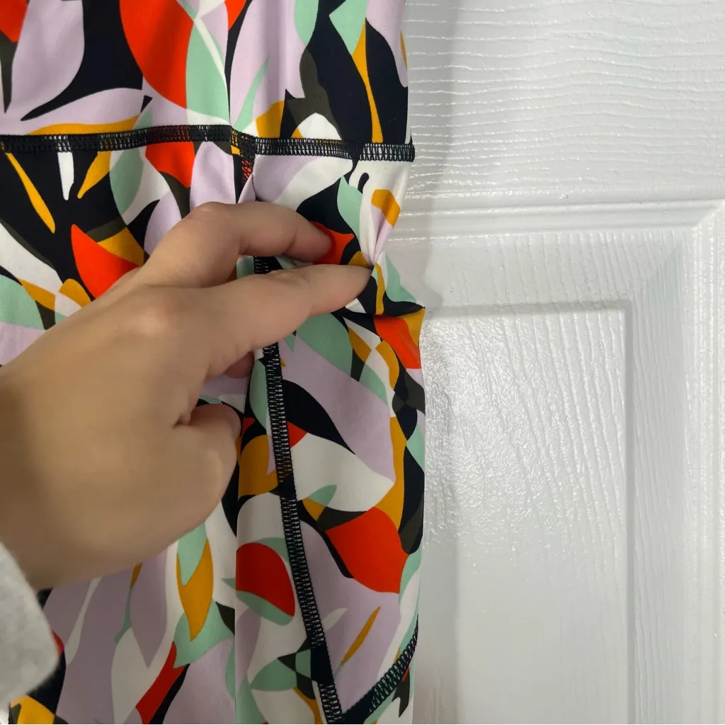 Sz XS Sweaty Betty Power Biker Shorts and Top Set NWT $126 MSRP - Image 7