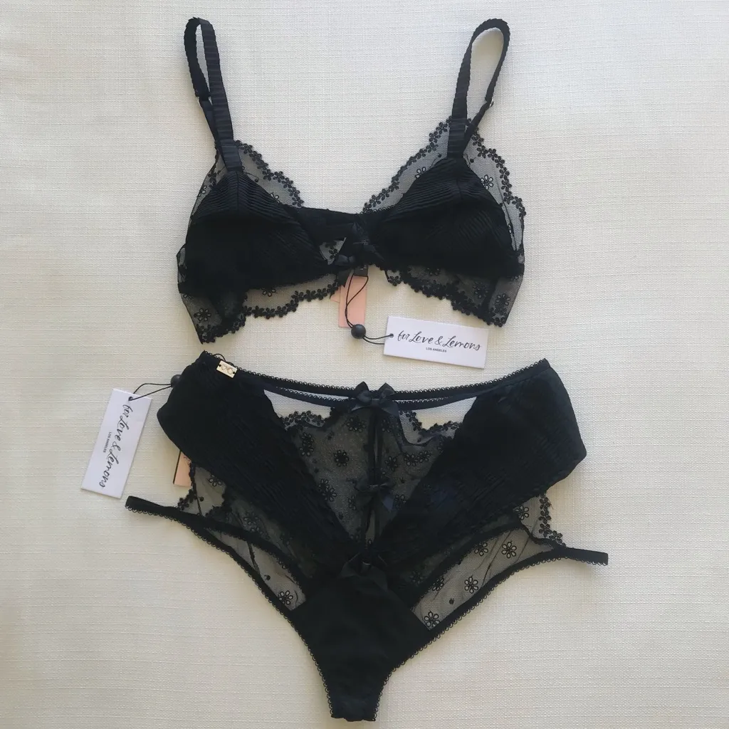 For Love And Lemons Dahlia Bra and Panty Set, NWT - Image 3