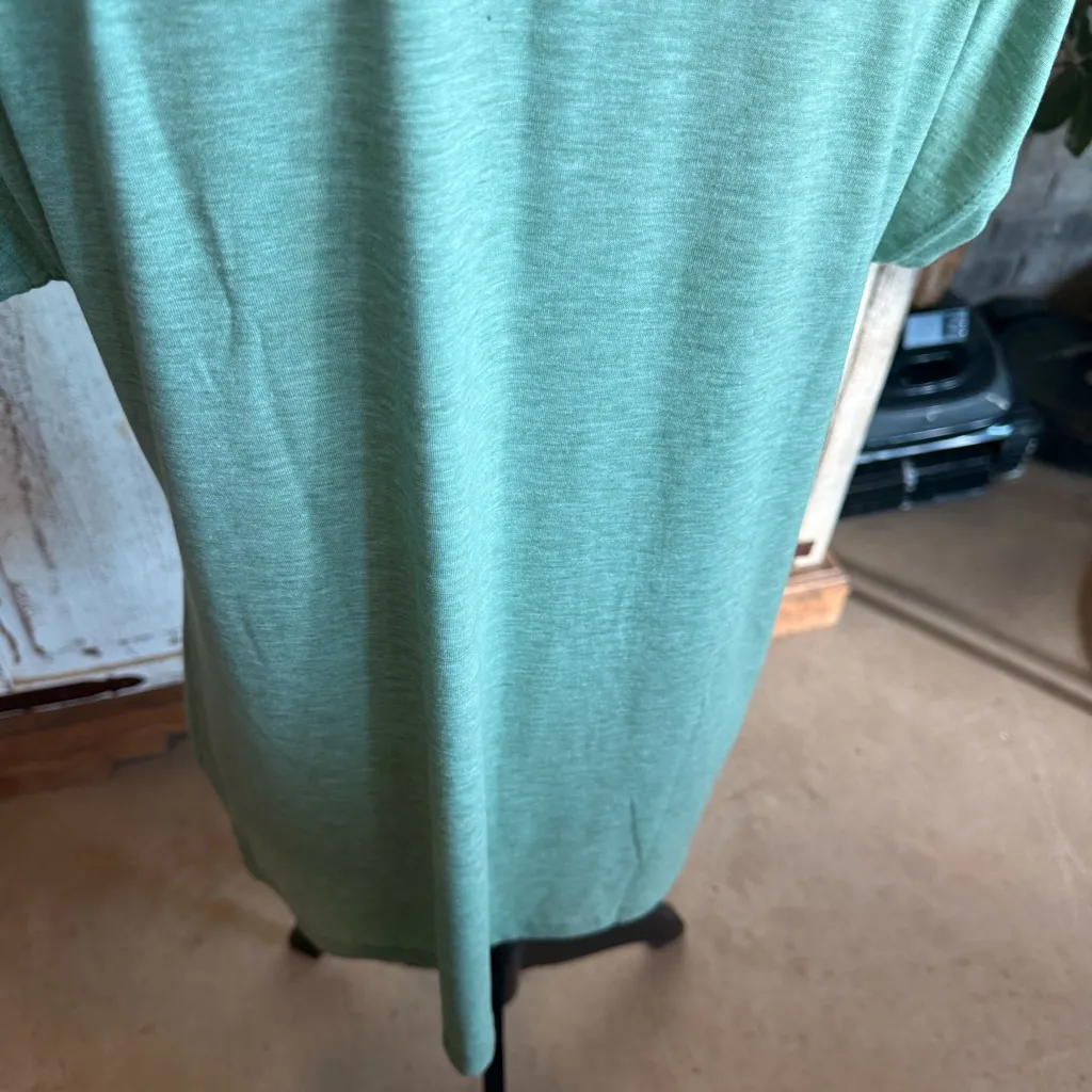 Source Unknown Mint Green Short Sleeve Top - Image 6