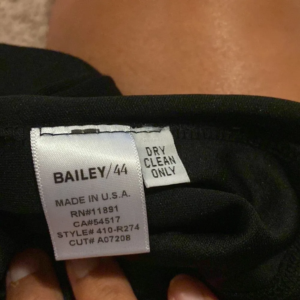 Bailey 44 black dress M - Image 4