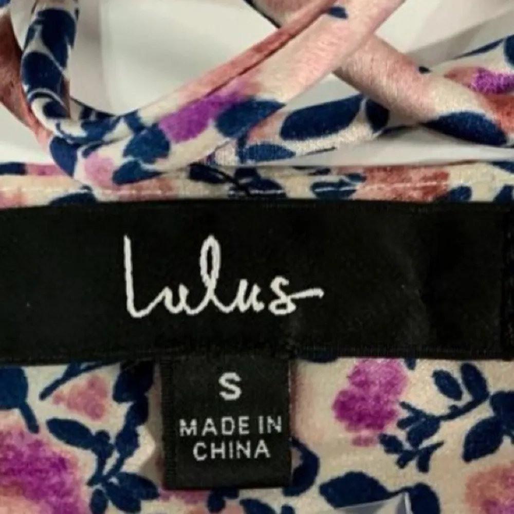 Lulus Express Yourself Blush Pink Floral Satin Babydoll Dress - Image 4