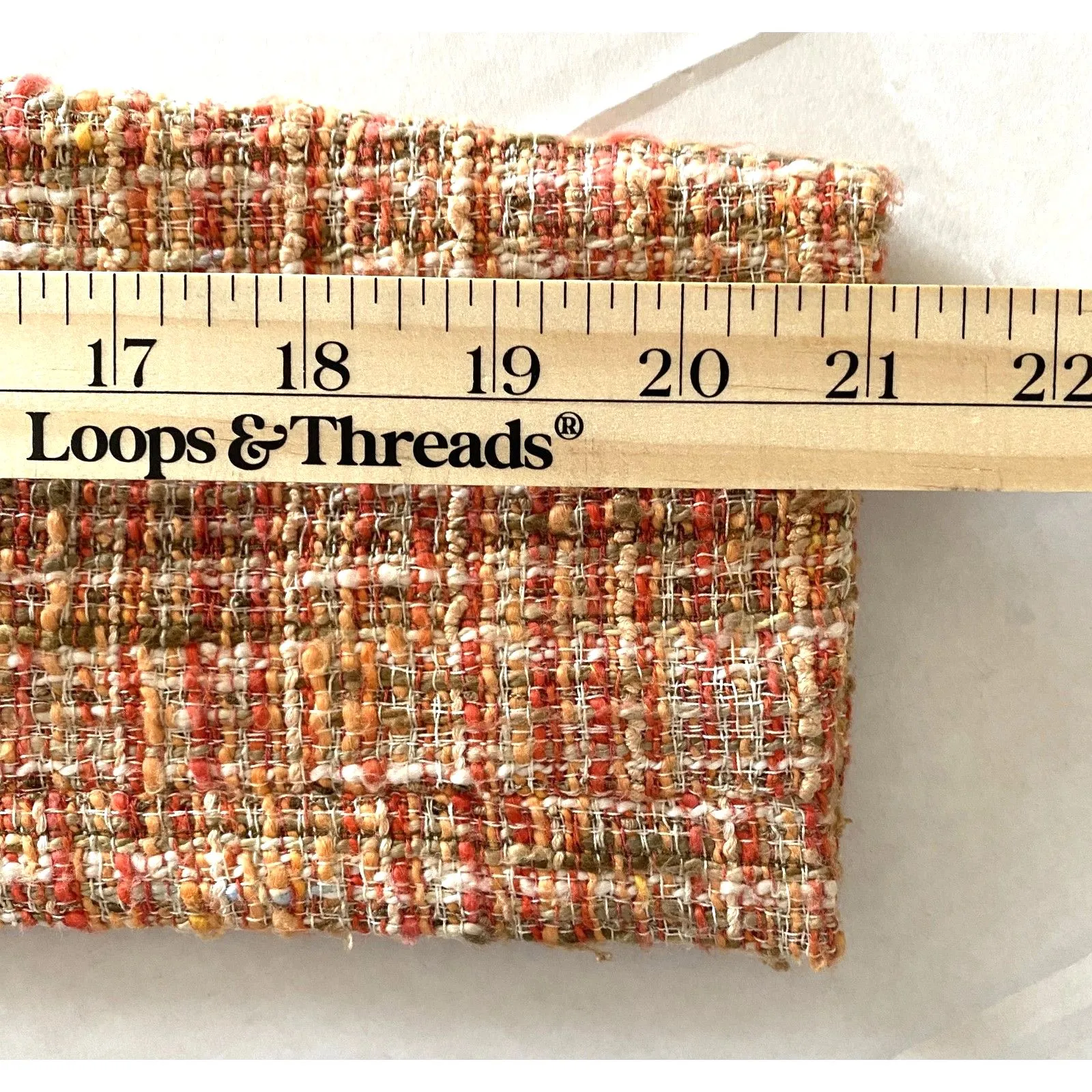 Dolce & Gabbana Orange Tweed Skirt Suit Archival Style 90 Y2K Old Money Clueless - Image 9