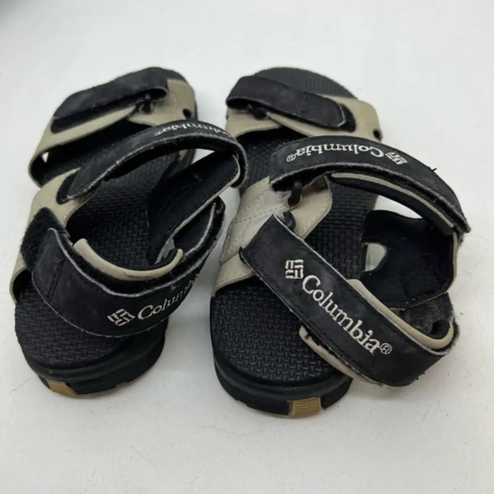 Columbia black hook & loop open toe sports sandals adjustable straps women sz 6 - Image 4