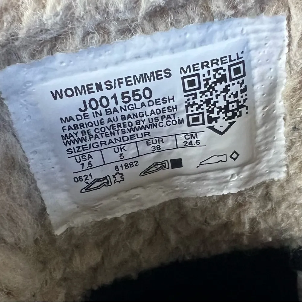 Merrell Juno Bluff Polar Waterproof Women's Boot Size 7.5 #600 - Image 12