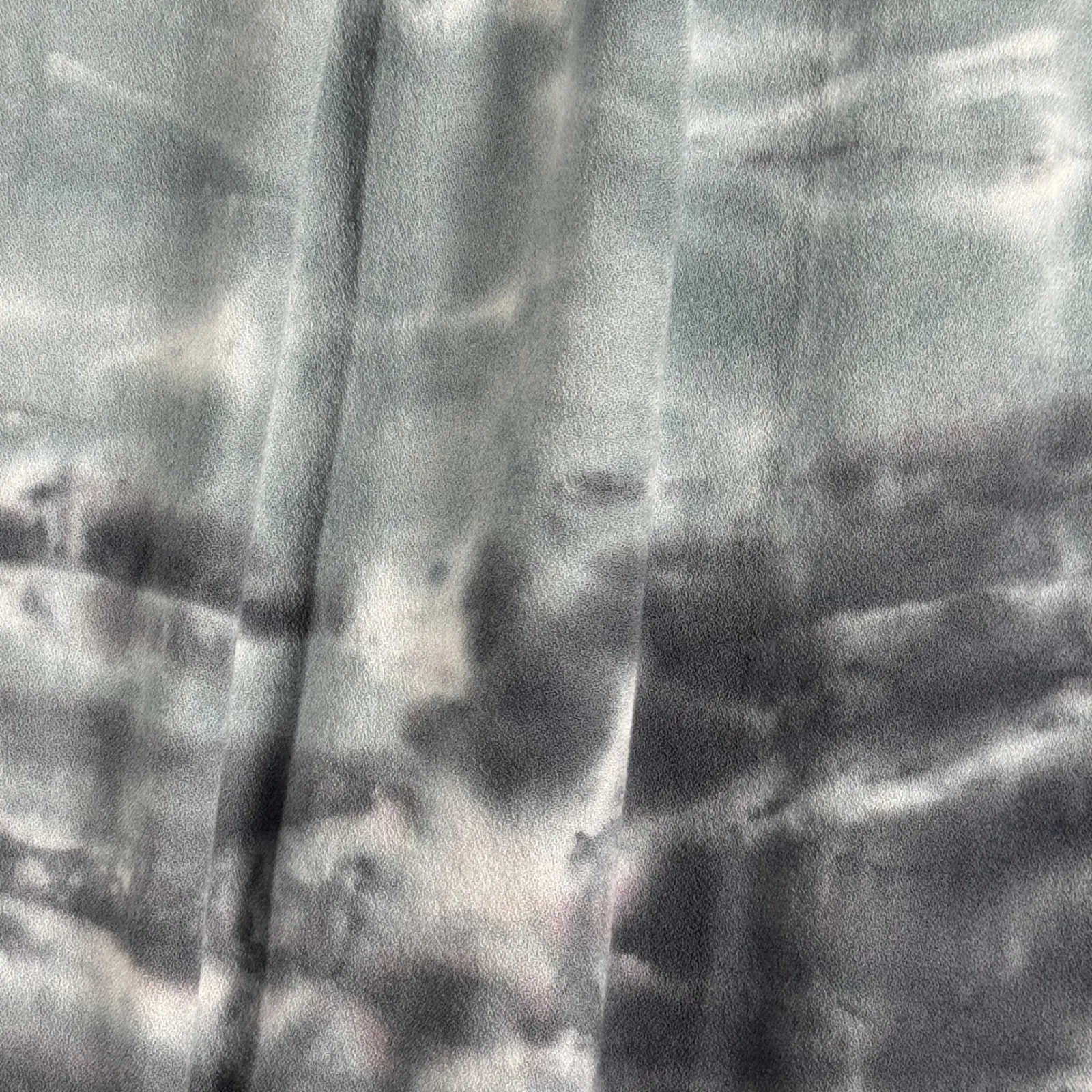 Young‎ Fabulous & Broke Shirt Tie Dye Button Down Hippie Blue White Womens XS - Image 5