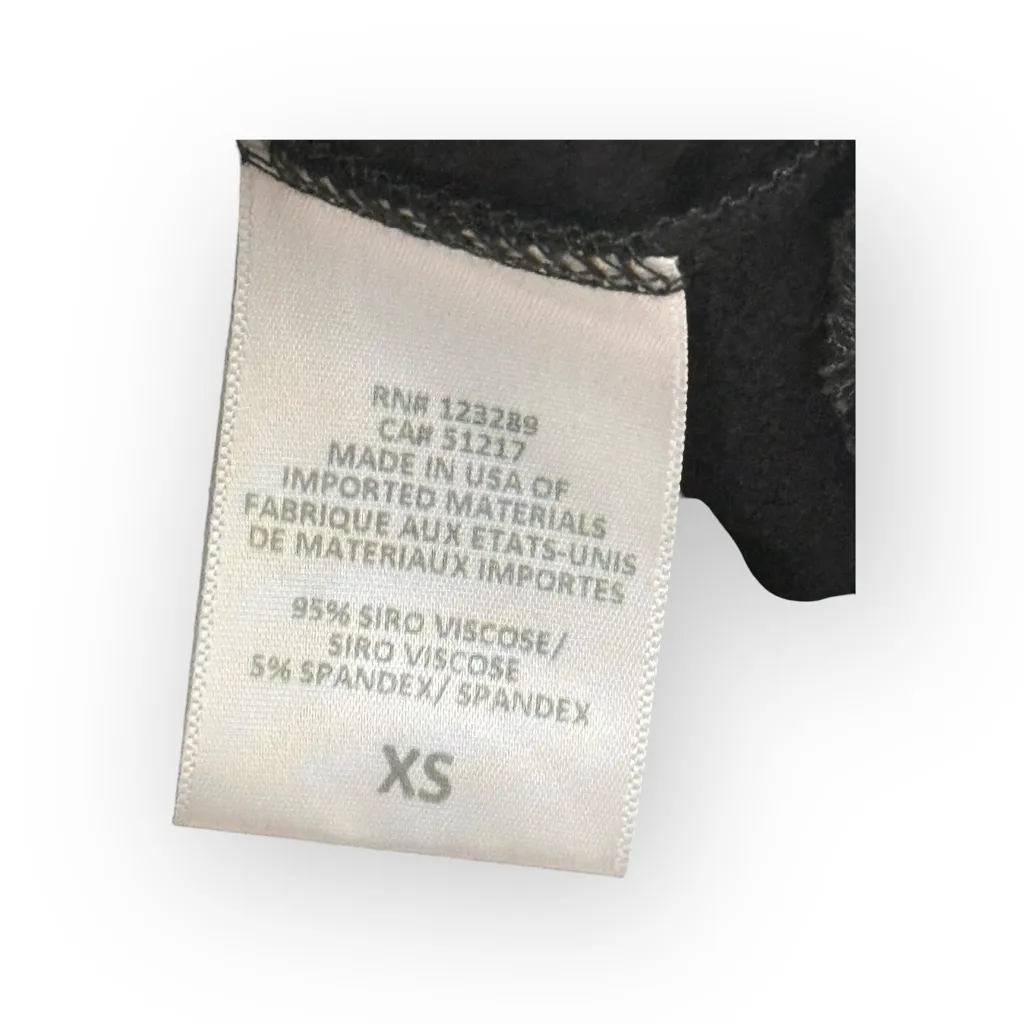 Lauren Moshi ᨎ Noleta Ruby Lip Super Soft Pullover Sweatshirt ᨎ Jet Black ᨎ XS - Image 12