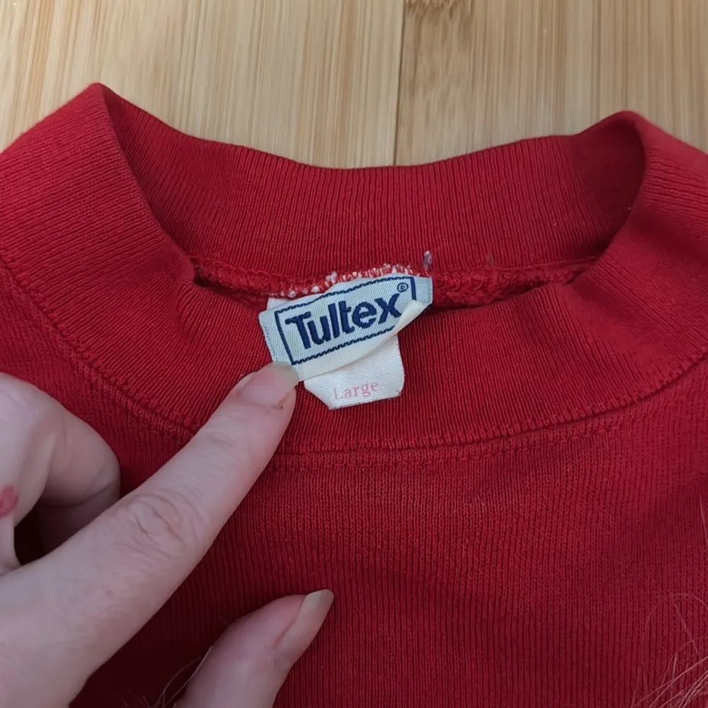 Vintage San Diego Arts Festival Sweatshirt Red Size L - Image 3