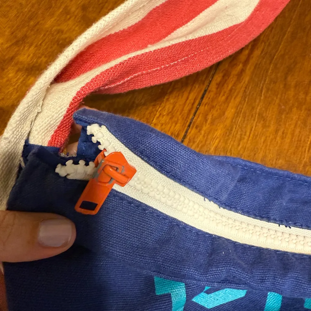 Vintage Y2k Victoria's Secret PINK Peace Love Pink Peace Sign Duffle Tote Bag - Image 7