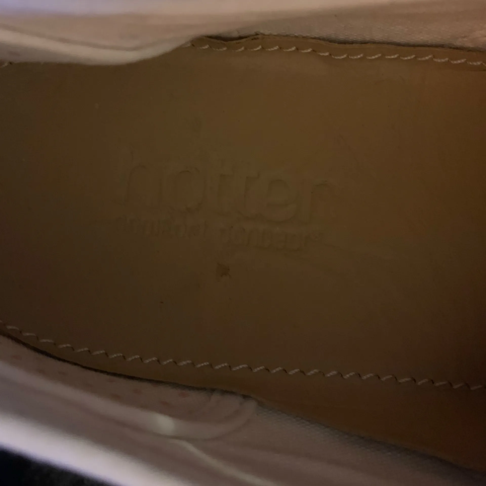 Hotter Shoes Mabel Blue & White Polka Dot Sneakers 9.5 - Image 4